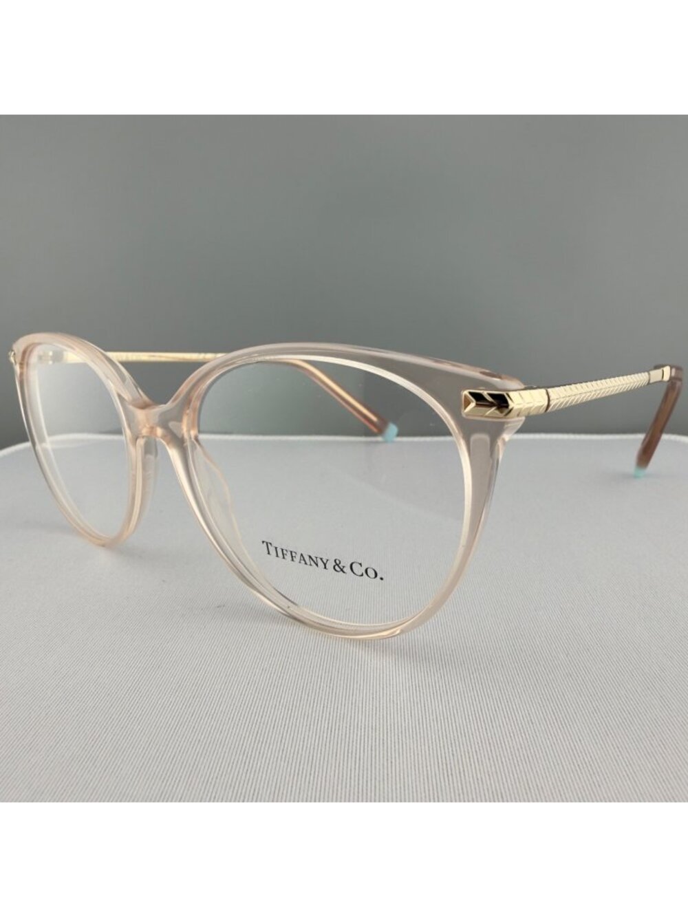 Tiffany & Co. TF 2209 8328 Clear Pink Eyeglasses Frames 52-17-140